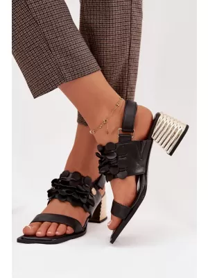 Dámské sandály D&A CR61-3062 BLACK