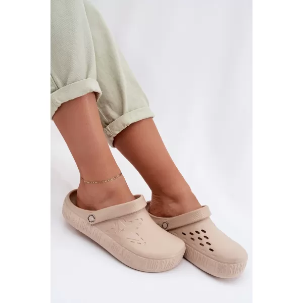  Dámské nazouváky BIG STAR TT274A083 BEIGE 
