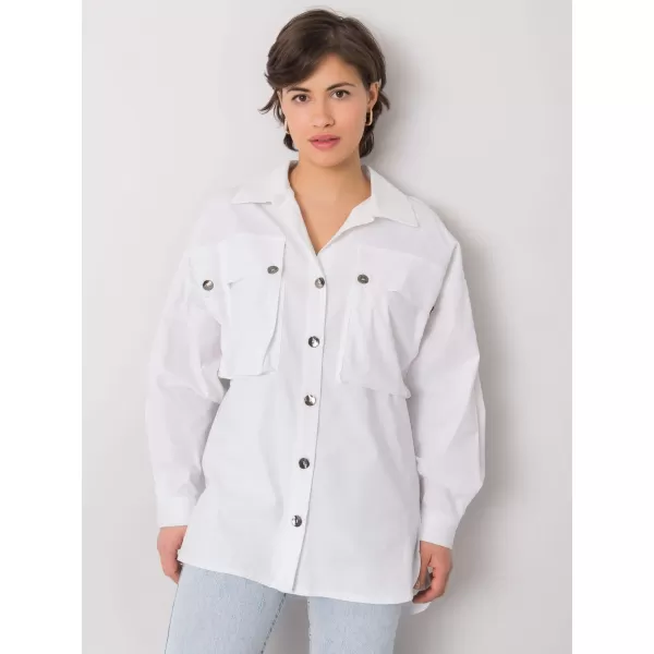  Dámská košile RUE PARIS 346-KS-027.45 WHITE 