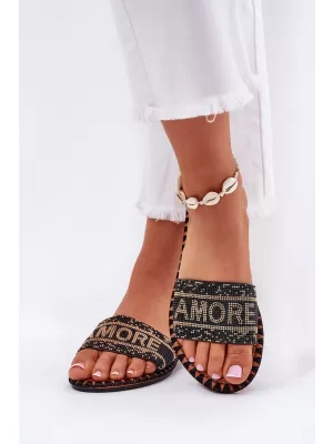 Dámské pantofle BOTO DORFEDI 36057 BLACK