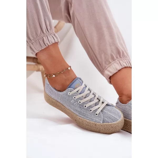  Dámské tenisky LEE COOPER LCW-25-02-3284 LIGHT BLUE 