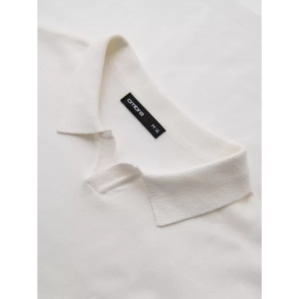  Pánský svetr OMBRE OM-POLS-0140 WHITE 
