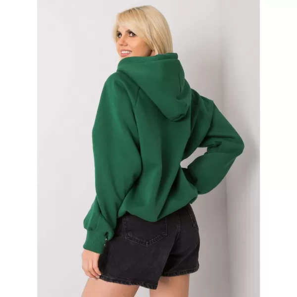  Dámská mikina EX MODA EM-BL-651/3.39X DARK GREEN 