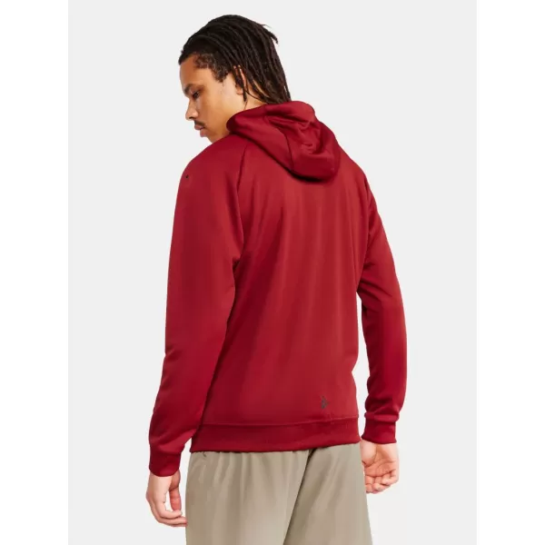  Pánská bunda s kapucí CRAFT Corp. ADV Unify Hoodie Jacket M JASNĚ ČERVENÁ 