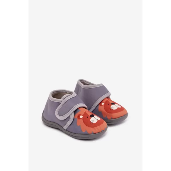  Dětské pantofle BOTO KATLINE 40793 GREY 