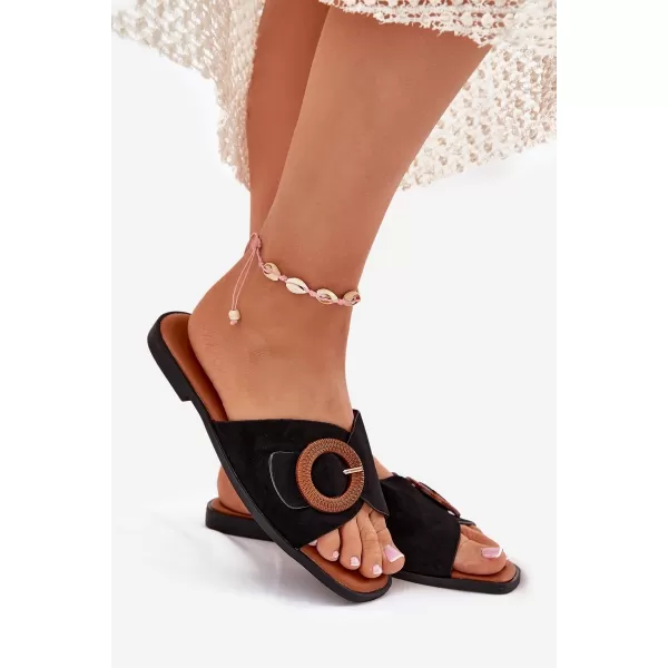  Dámské pantofle BOTO LANONI 37772 BLACK 