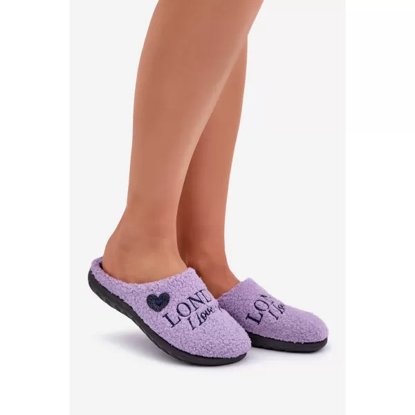  Dámské pantofle INBLU ET000027 PURPLE 