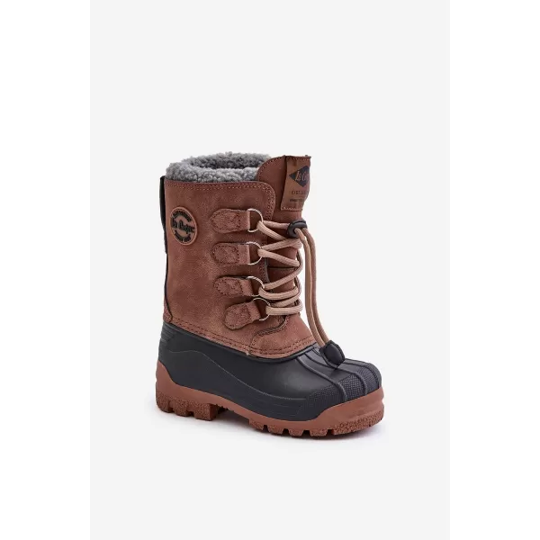  Dětské sněhule LEE COOPER LCJ-24-44-2842K BROWN 