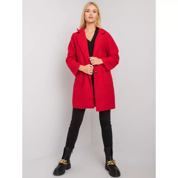  Dámský kabát OCH BELLA TW-PL-BI-21717.40P RED 