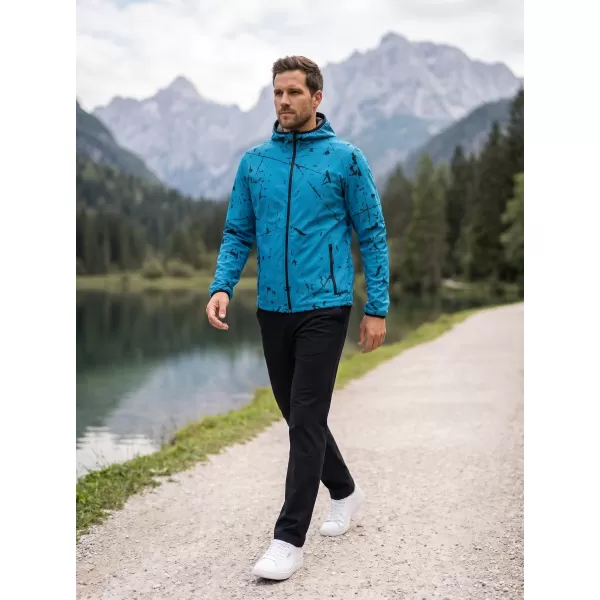 Pánská softshellová bunda premium ALTISPORT VOJ/ALM034JACK01 EMERALD 