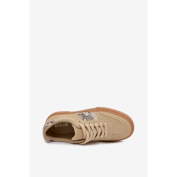  Dámské tenisky BIG STAR TT274298 BEIGE 