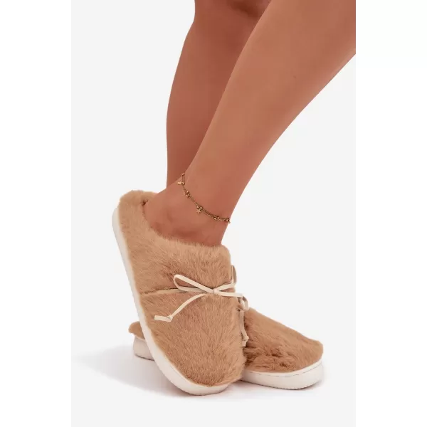  Dámské pantofle BOTO MINELLA 40737 CAMEL 