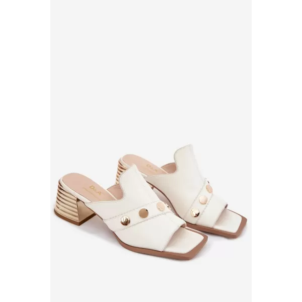  Dámské lodičky D&A CR61-3063 WHITE 