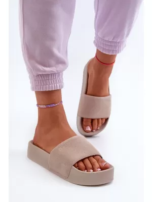 Dámské boty BIG STAR NN274A671 BEIGE