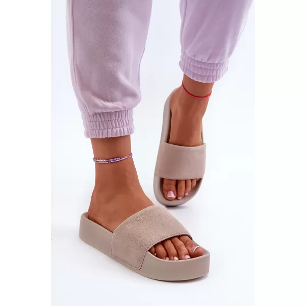  Dámské boty BIG STAR NN274A671 BEIGE 