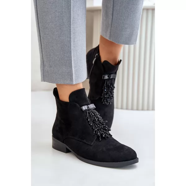  Dámské boty S.BARSKI HY42-715 BLACK 