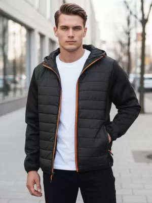 Pánská bunda DSTREET ČERNÁ