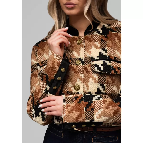  Dámská bunda LARICA OW-BLZB-0103 BROWN 