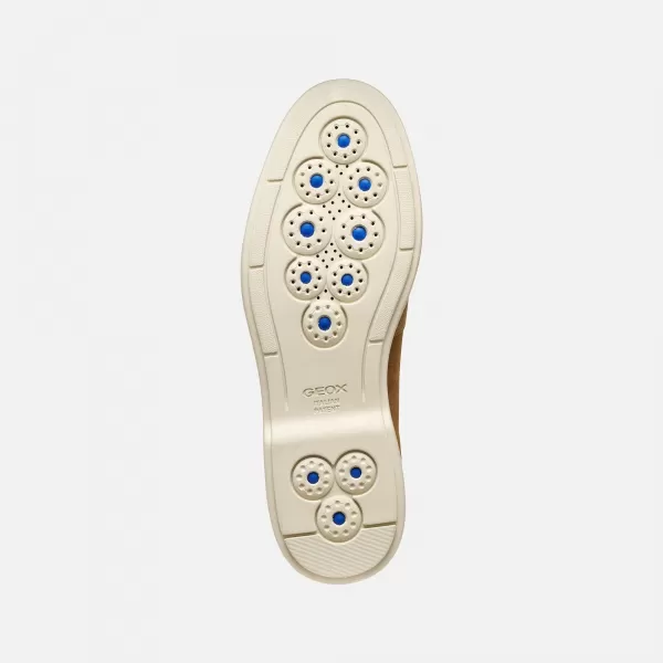 Pánské mokasíny GEOX SPHERICA EC17 G014396 HNĚDÁ 