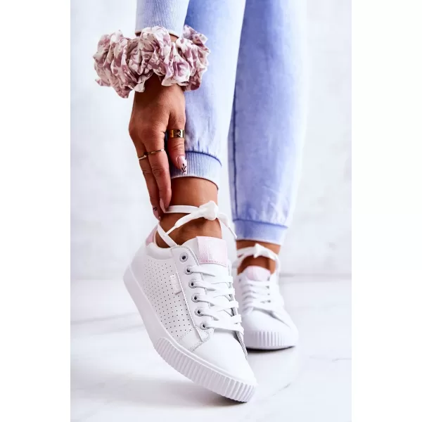  Dámské tenisky BIG STAR HH274073 WHITE/PINK 