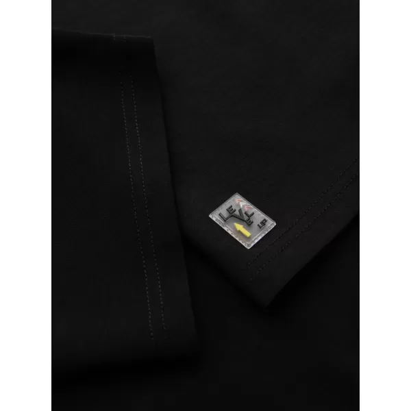  Pánské triko OMBRE OM-TSCT-0240 BLACK 