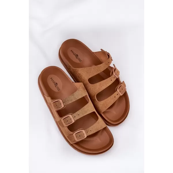  Dámské pantofle BOTO ULIRI 36079 CAMEL 