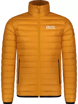 Pánská prošívaná bunda NORDBLANC BURROW NBWJM8261 ORANŽOVÁ