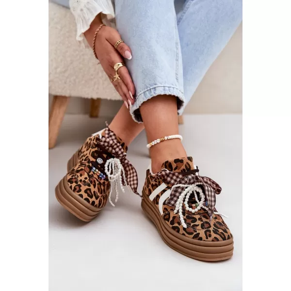  Dámské tenisky BOTO VINNESS 36212 LEOPARD 