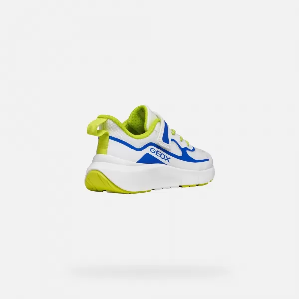  Chlapecké tenisky GEOX PRO-RAN J65P7F01454C0293 BÍLÁ 