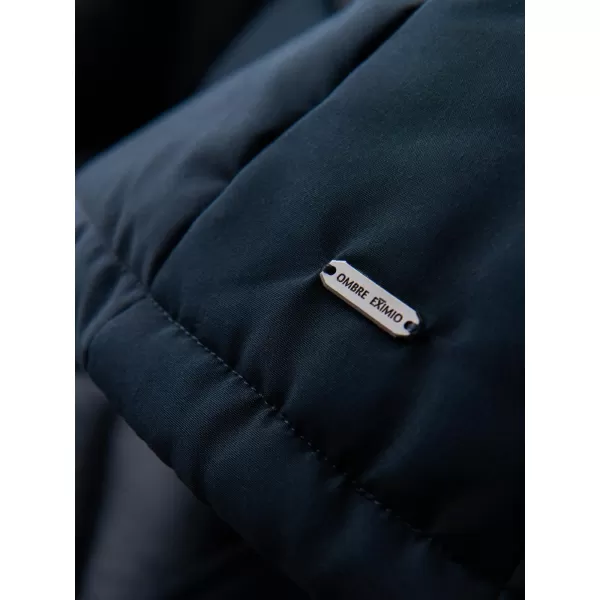  Pánská bunda OMBRE OM-JAHP-0237 NAVY BLUE 