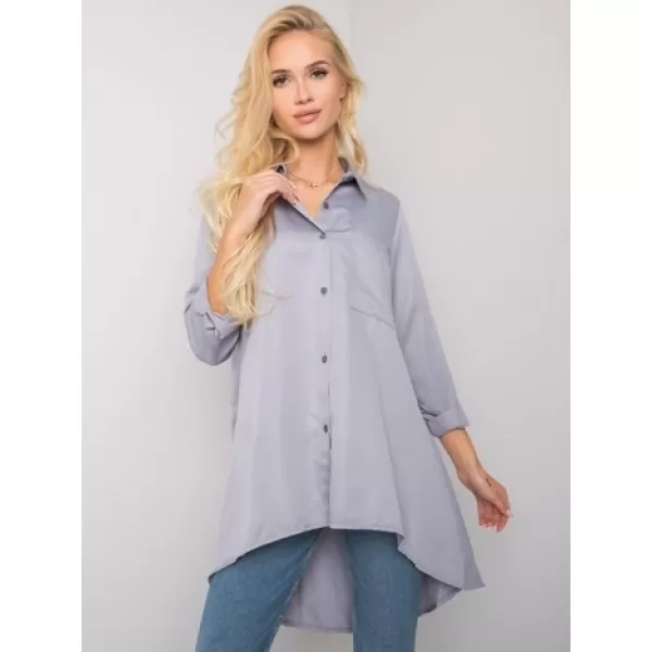  Dámská košile EX MODA EM-KS-556-1.11 GRAY 
