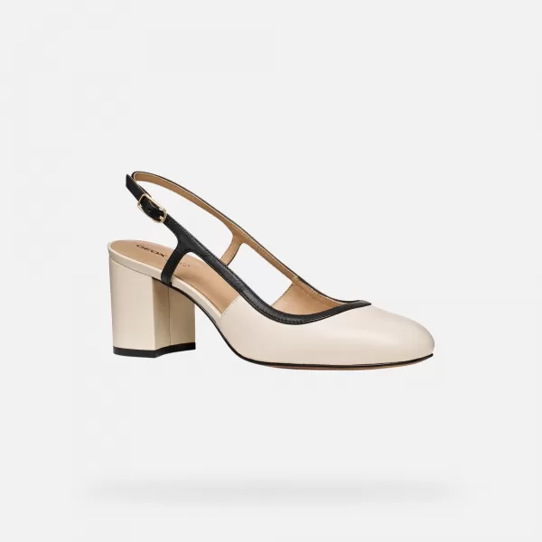  Dámské boty GEOX VIRNILISA 65 G013226 SMETANOVÁ 