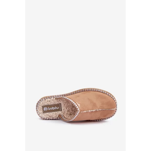  Dámské pantofle INBLU FX000021 CAMEL 