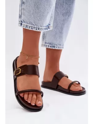 Dámské pantofle BOTO SARILISSE 41610 BROWN