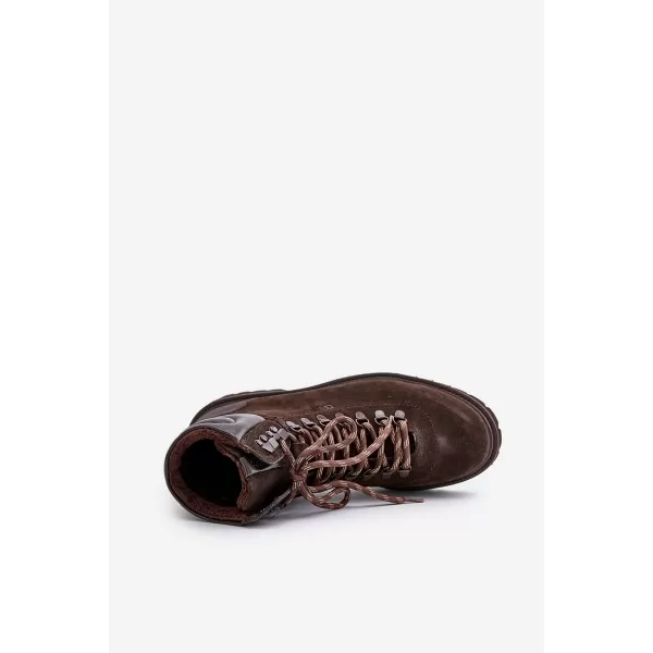  Pánské boty BIG STAR OO174644 BROWN/BEIGE 