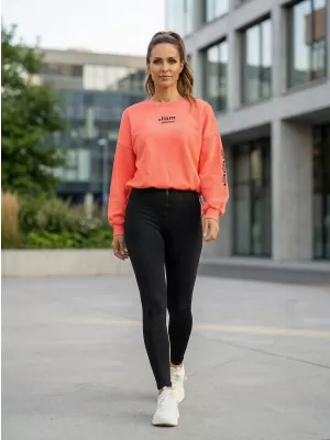 Dámská tepláková souprava ASZMI STYLE ORANŽOVÁ