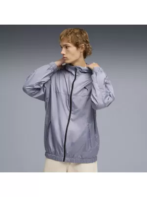 Pánská větrovka PUMA ESS RELAXED WINDBREAKER 684626_65 GRAY SKY