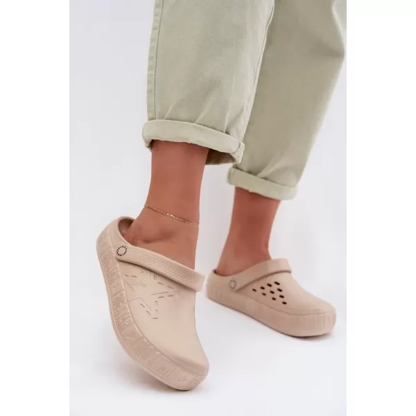  Dámské nazouváky BIG STAR TT274A083 BEIGE 