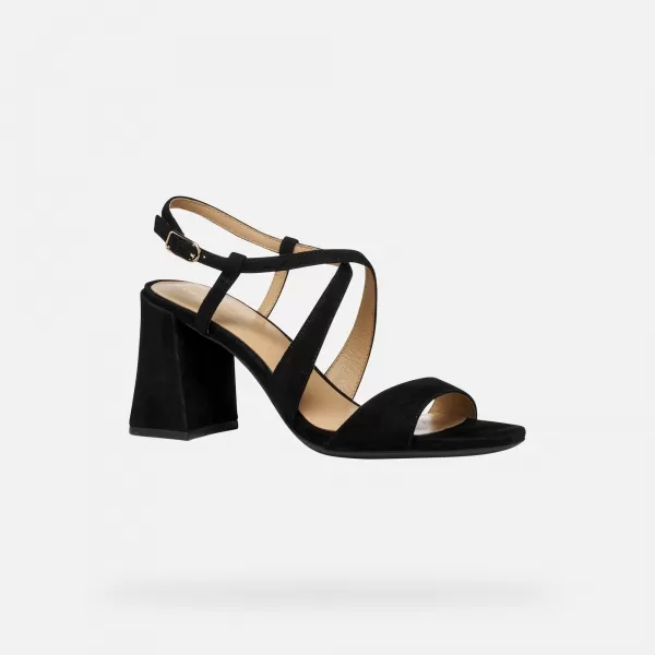  Dámské boty GEOX NEW ERAKLIA 80 T01 G012893 ČERNÁ 