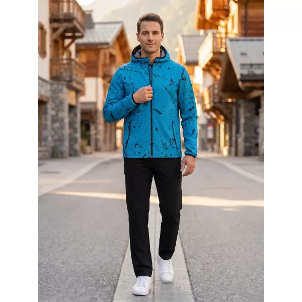  Pánská softshellová bunda premium ALTISPORT VOJ/ALM034JACK01 EMERALD 