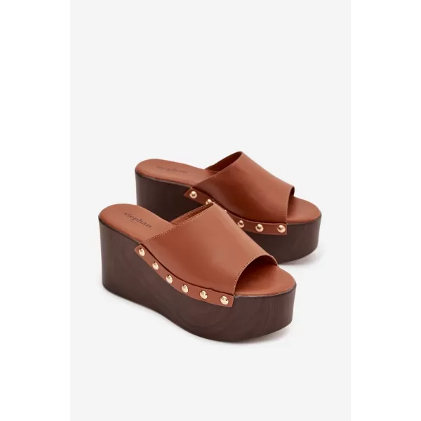  Dámské nazouváky BOTO MARELINE 41236 CAMEL 