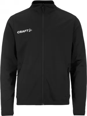 Dětská tréninková bunda CRAFT TW Evolve 2.0 Full Zip Jacket Jr ČERNÁ