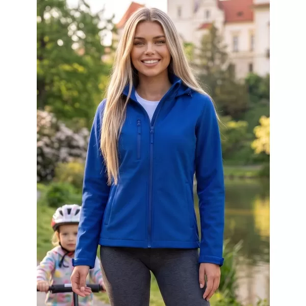  Dámská softshellová bunda ALTISPORT NoPrint NP/ALW945 KRÁLOVSKY MODRÁ 