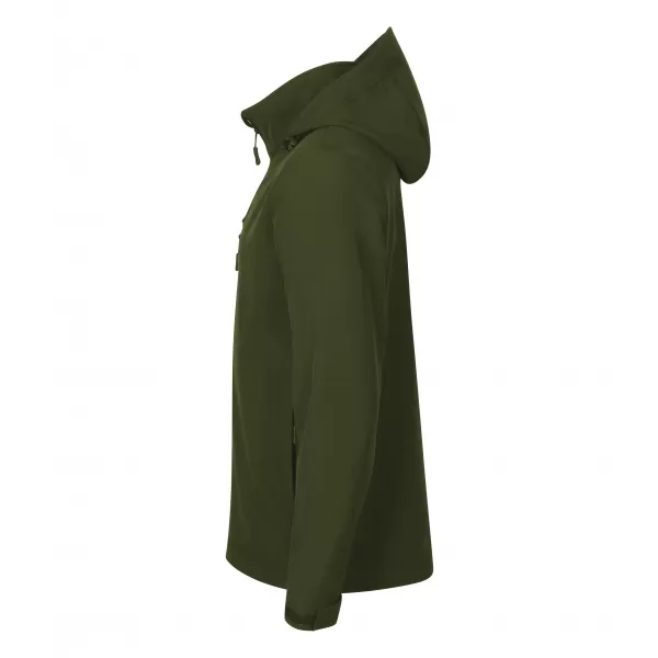  Pánská softshellová bunda ALTISPORT NoPrint NP/ALM845 MILITARY 