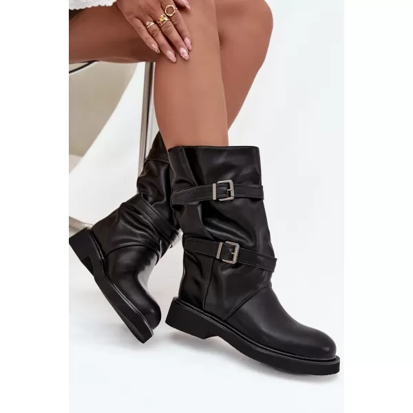  Dámské kozačky BOTO HALVESSA 39588 BLACK 