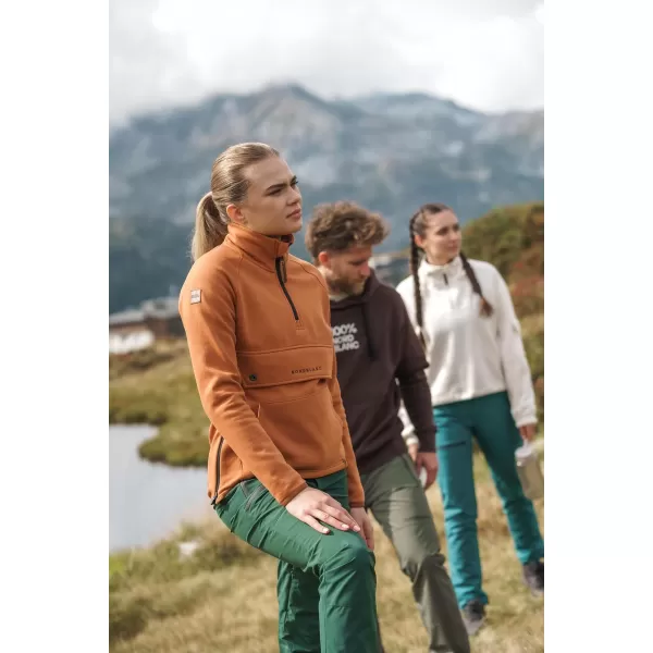  Dámská mikina NORDBLANC INEFFABLE NBSLS8226 HNĚDÁ 