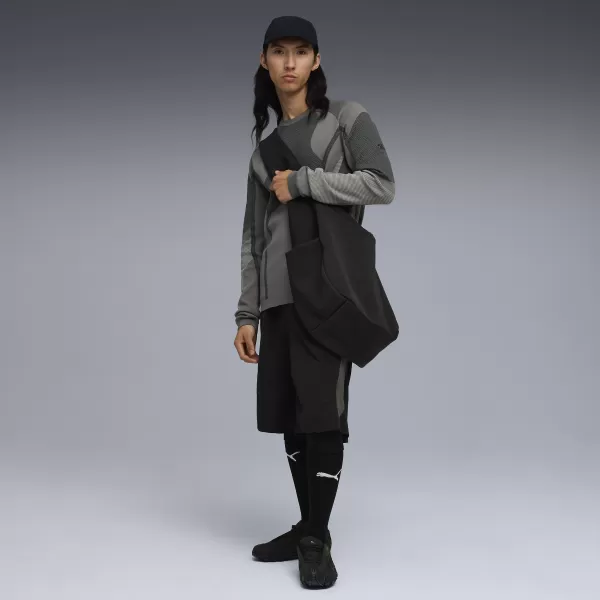  Pánská mikina PUMA X SAN SAN GEAR KNIT LS 632549-08 COOL MID GRAY 
