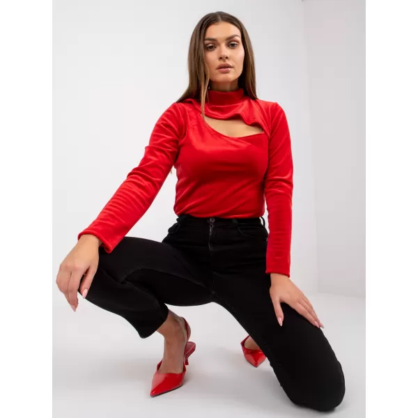  Dámská halenka ITALY MODA DHJ-BZ-6561.09P RED 