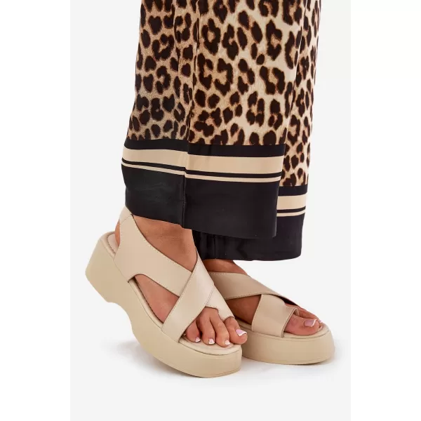  Dámské sandály BOTO TENZORUS 36261 BEIGE 