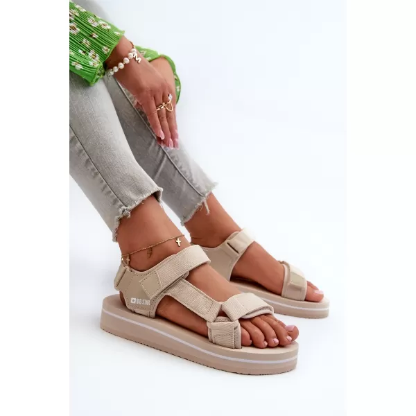  Dámské boty BIG STAR NN274A535 BEIGE 